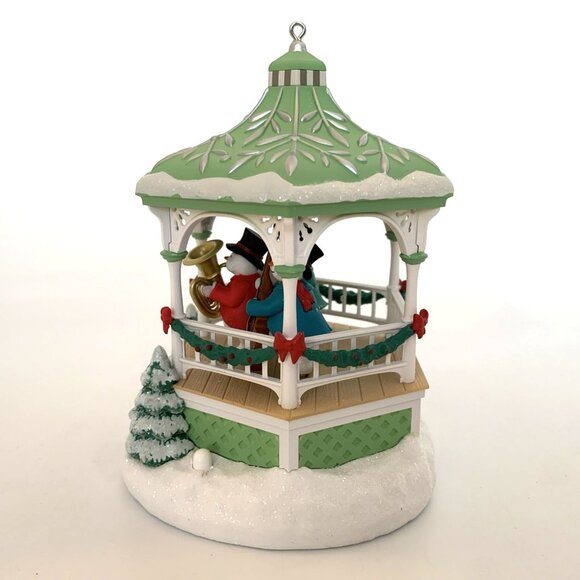 Hallmark Keepsake 2020 Snowman Band Ornament Musical Motion Lights QDB1001 - Picture 4 of 15